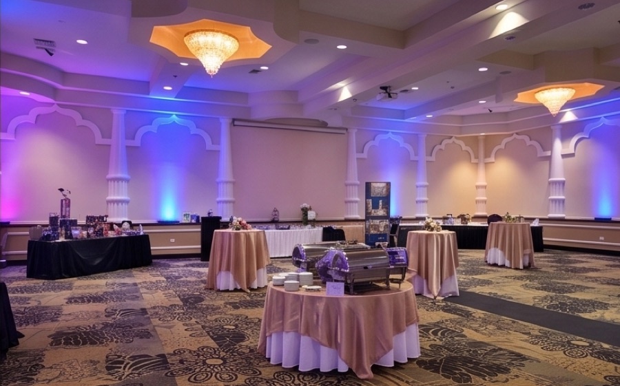A cocktail reception